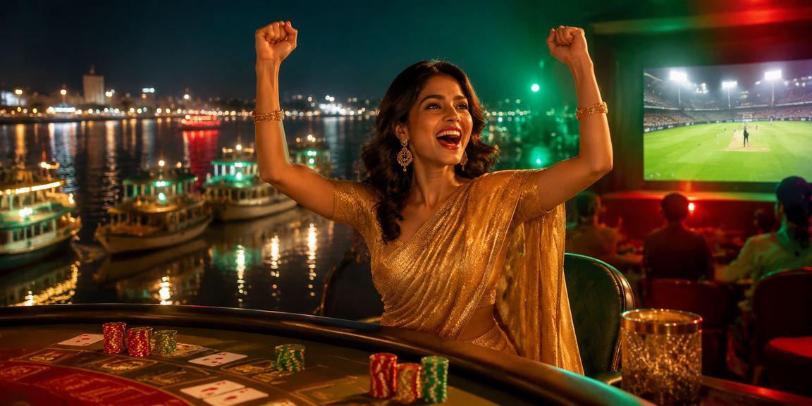 ঢাকায় ক্রিকেট বেটিং উপভোগ করছেন শাড়ি পরা বাংলাদেশি নারী